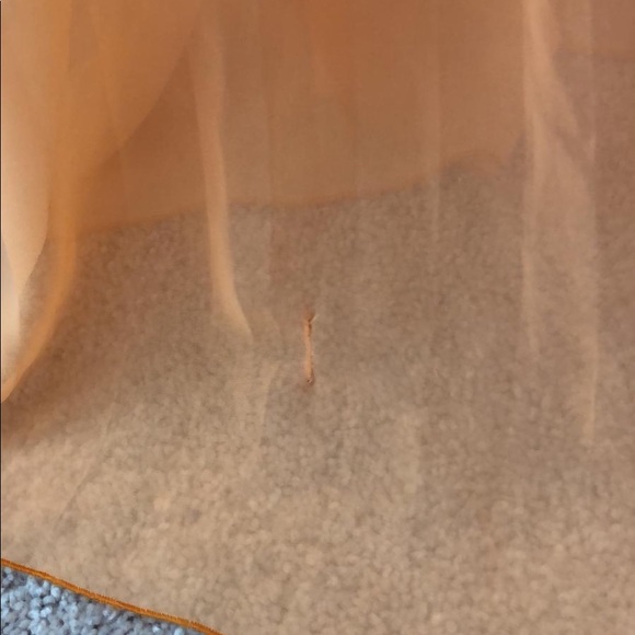 Halston Dress Size 0 orange-peach - Picture 6 of 8